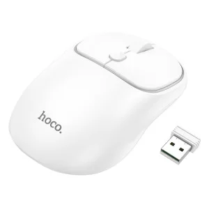 Беспроводная мышка Hoco GM25 Royal dual-mode [Space-White]